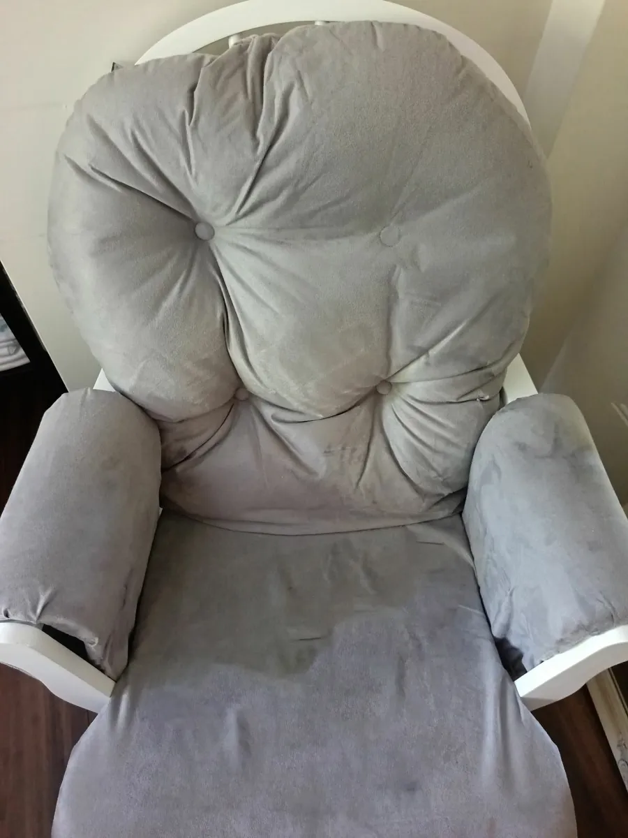 Rocking Chair & Footstool - Image 3