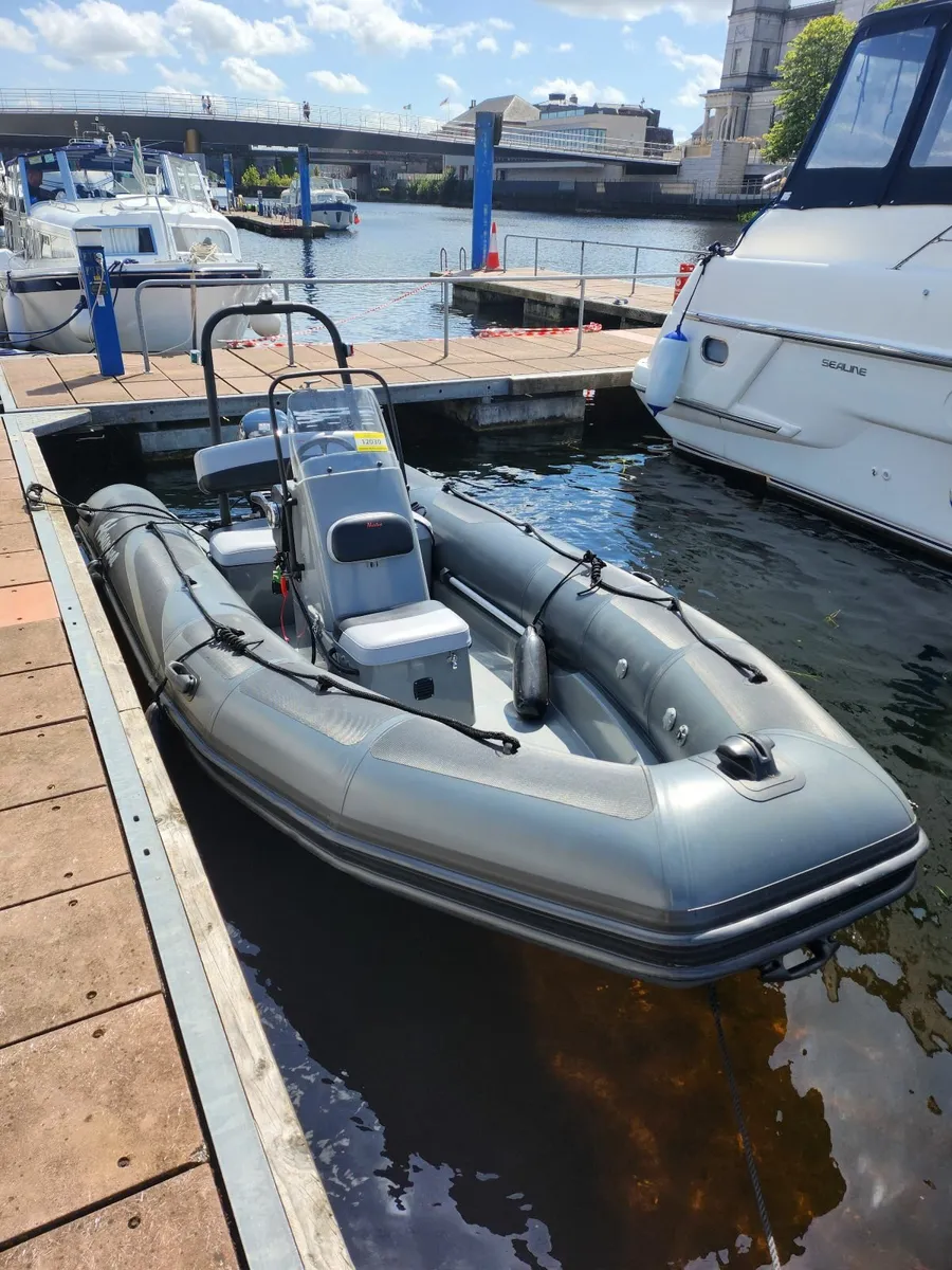 2021 5mt Adventure RIB c/w Suzuki 60hp Engine - Image 1