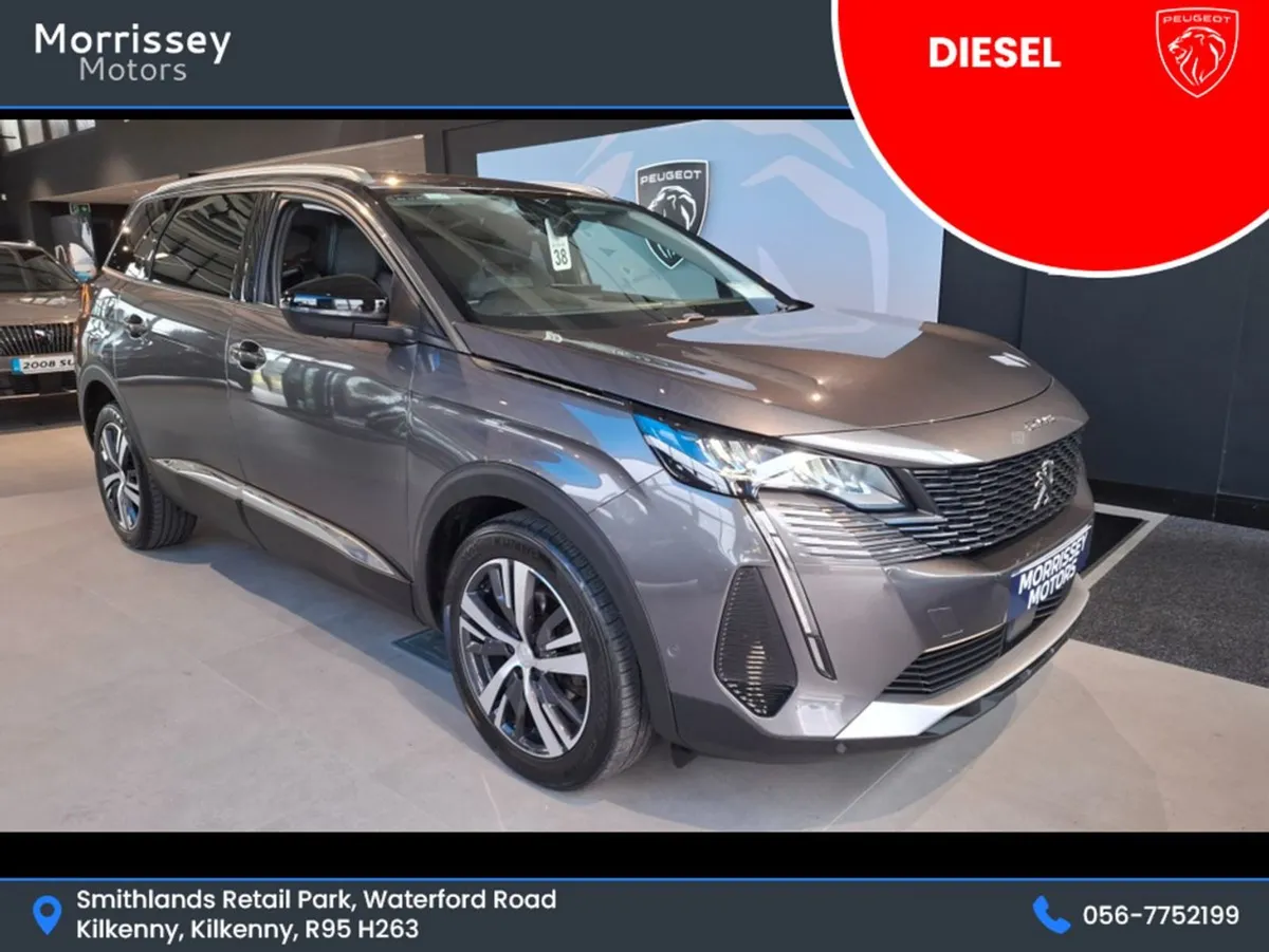 Peugeot 5008 FL Allure 1.5 Blue HDI 130BHP Auto - Image 1