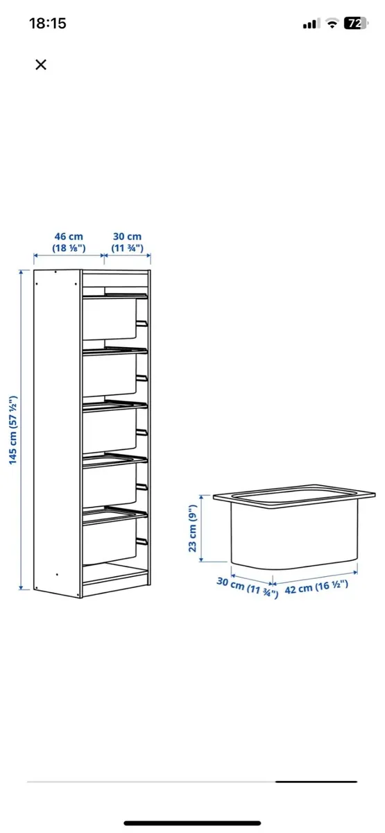 Ikea Trofast Storage Unit - Image 4