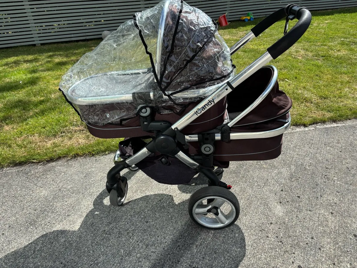 icandy double carrycot/buggy system - Image 1