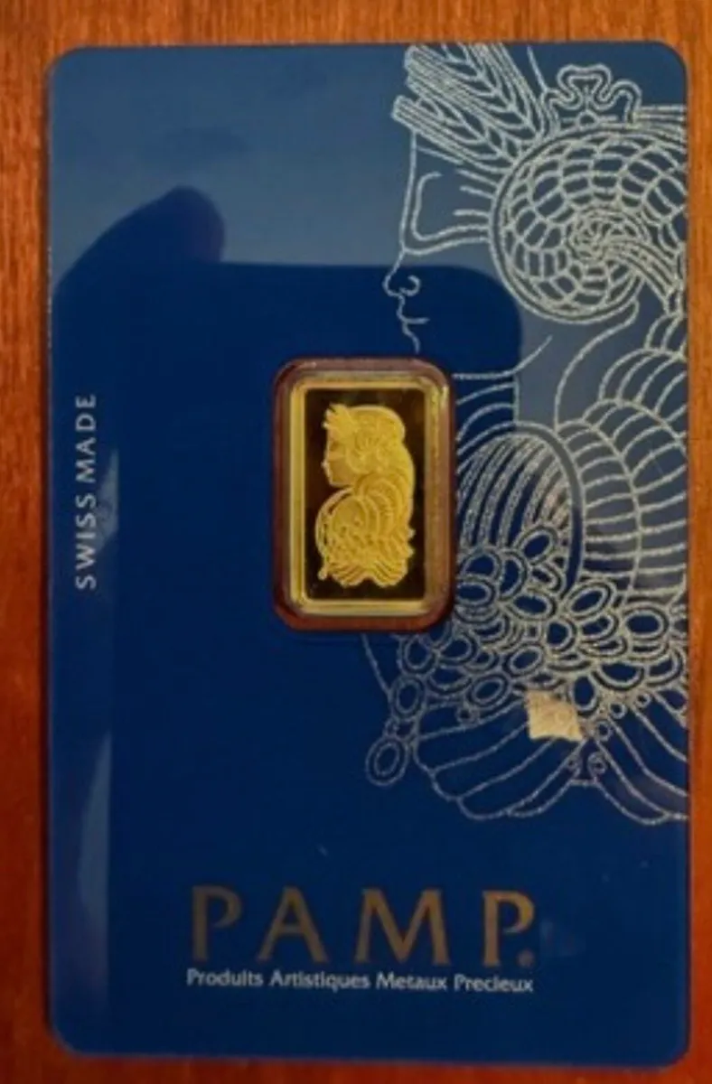 2.5gram gold bar - Image 1
