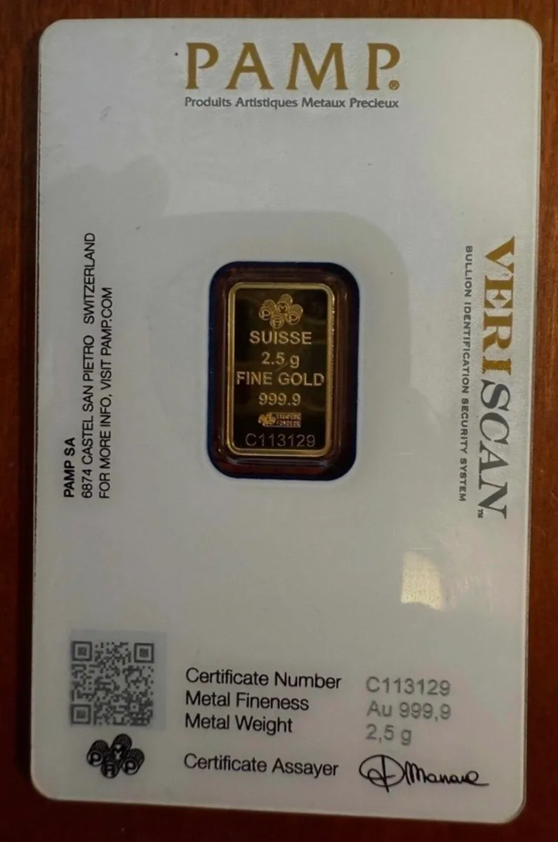 2.5gram gold bar - Image 2