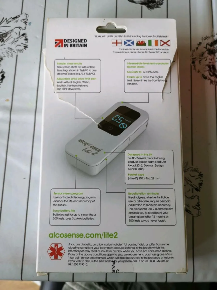 Alcohol Breathalyser - Image 2