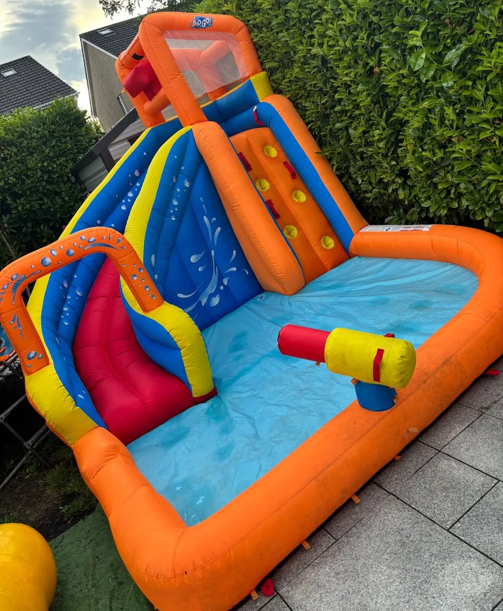 Best way H2ogo inflatable slide and pool - Image 4