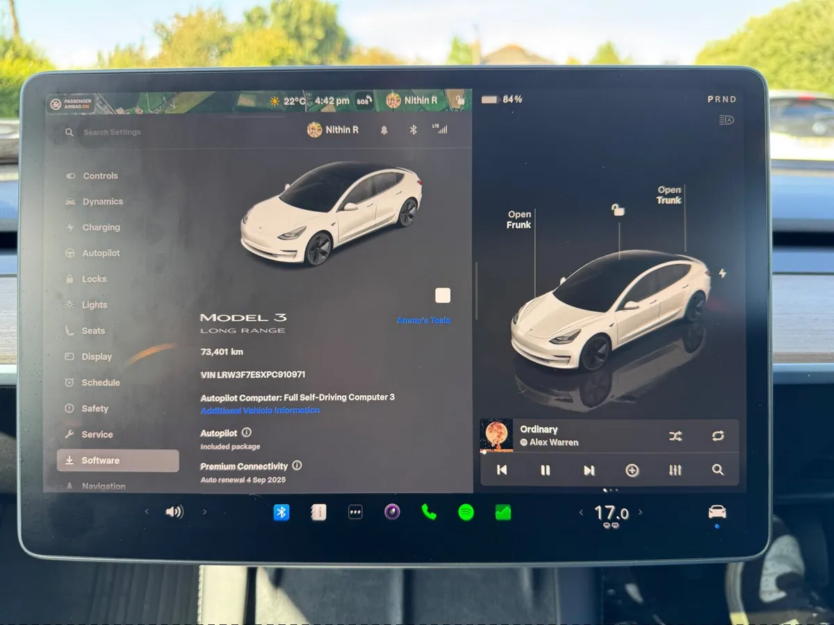 Tesla Model 3 2023 620KM Long range with warranty - Image 3
