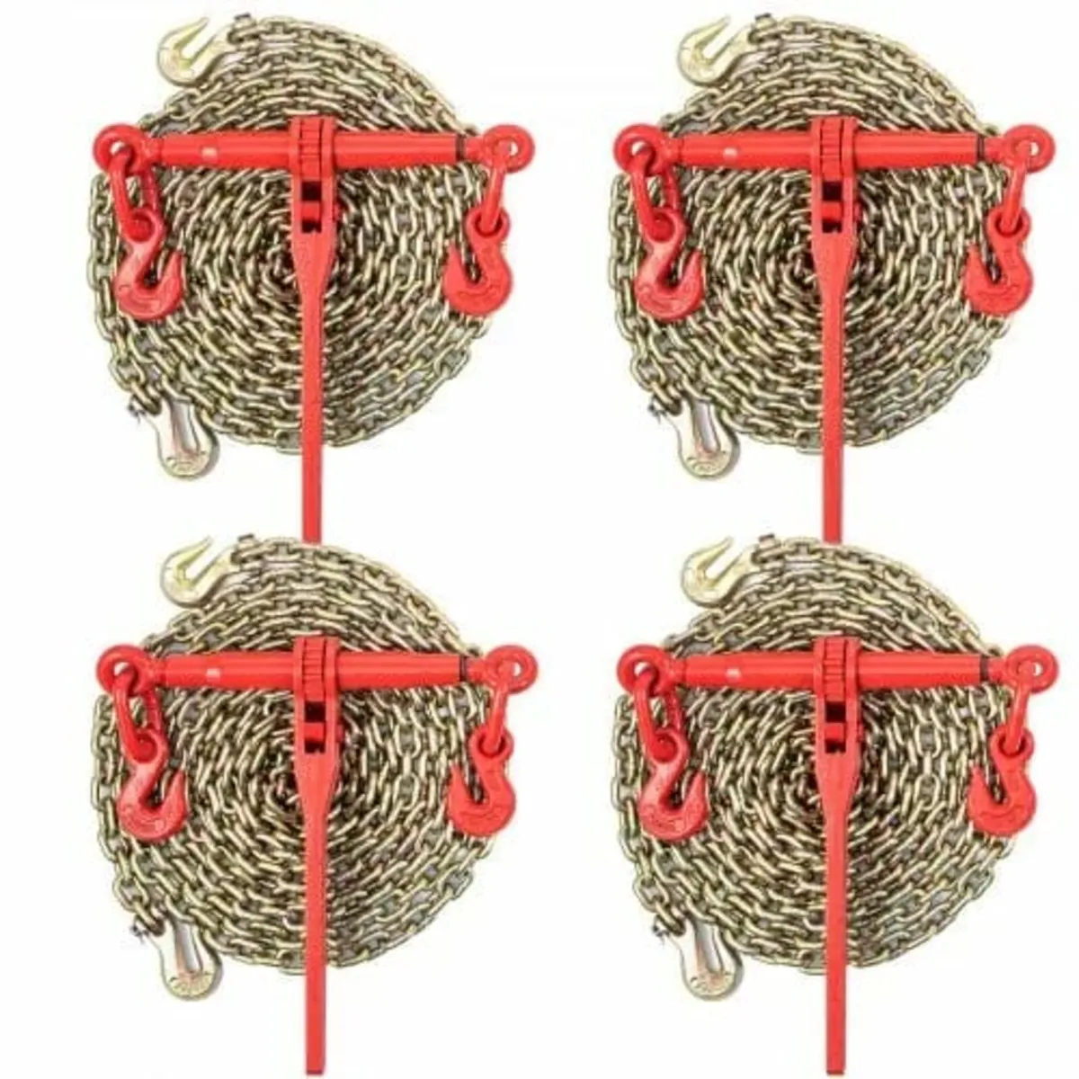 Chain Load Binder, 8 mm Tie Down Kit with 2.45 Ton - Image 1