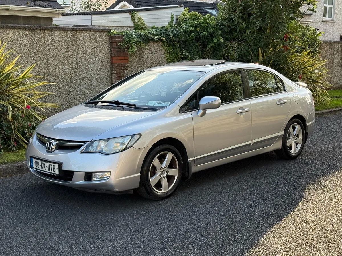 08 Honda Civic SE-S Saloon NCT 01/26 - Image 1