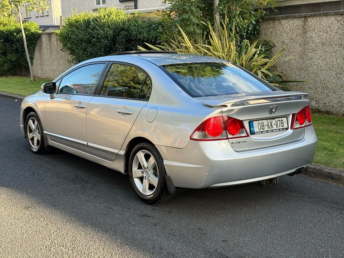 08 Honda Civic SE-S Saloon NCT 01/26 - Image 3