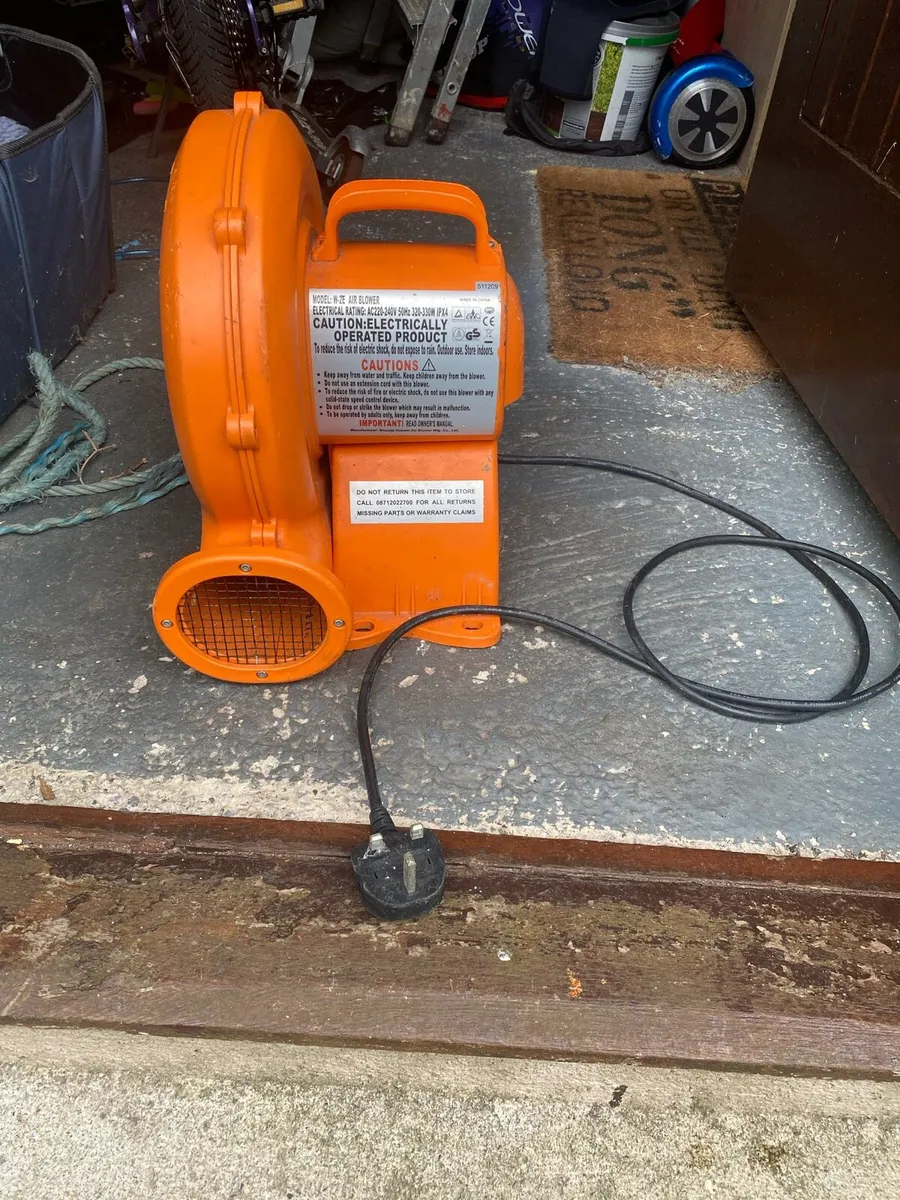 Bouncy castle blower - Image 1