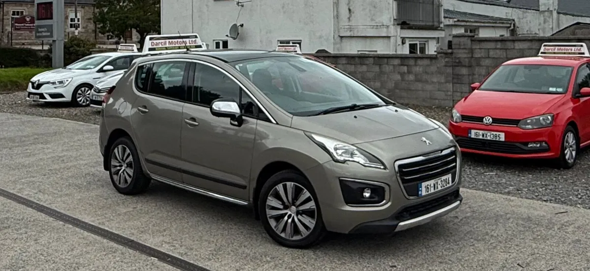 16 Peugeot 3008 1.6d Nct&Tax - Image 1