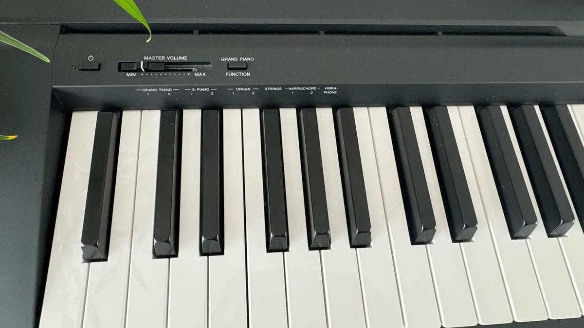 Digital Piano Yamaha P-45B with a stand - Image 4