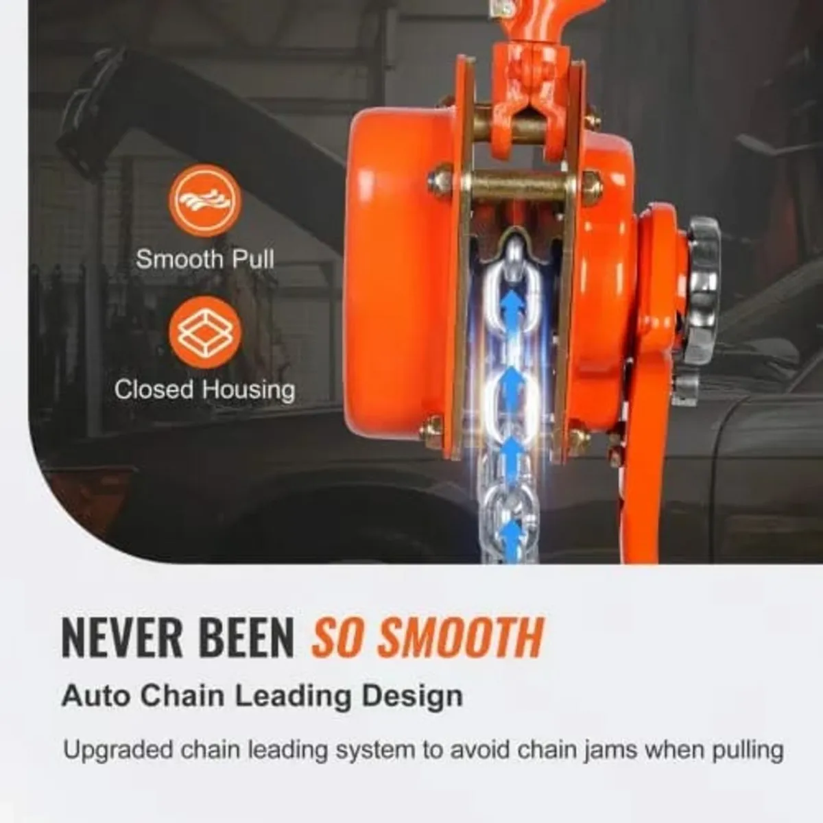 Manual Lever Chain Hoist, 3 Ton 2993.7 kg Capacity - Image 4