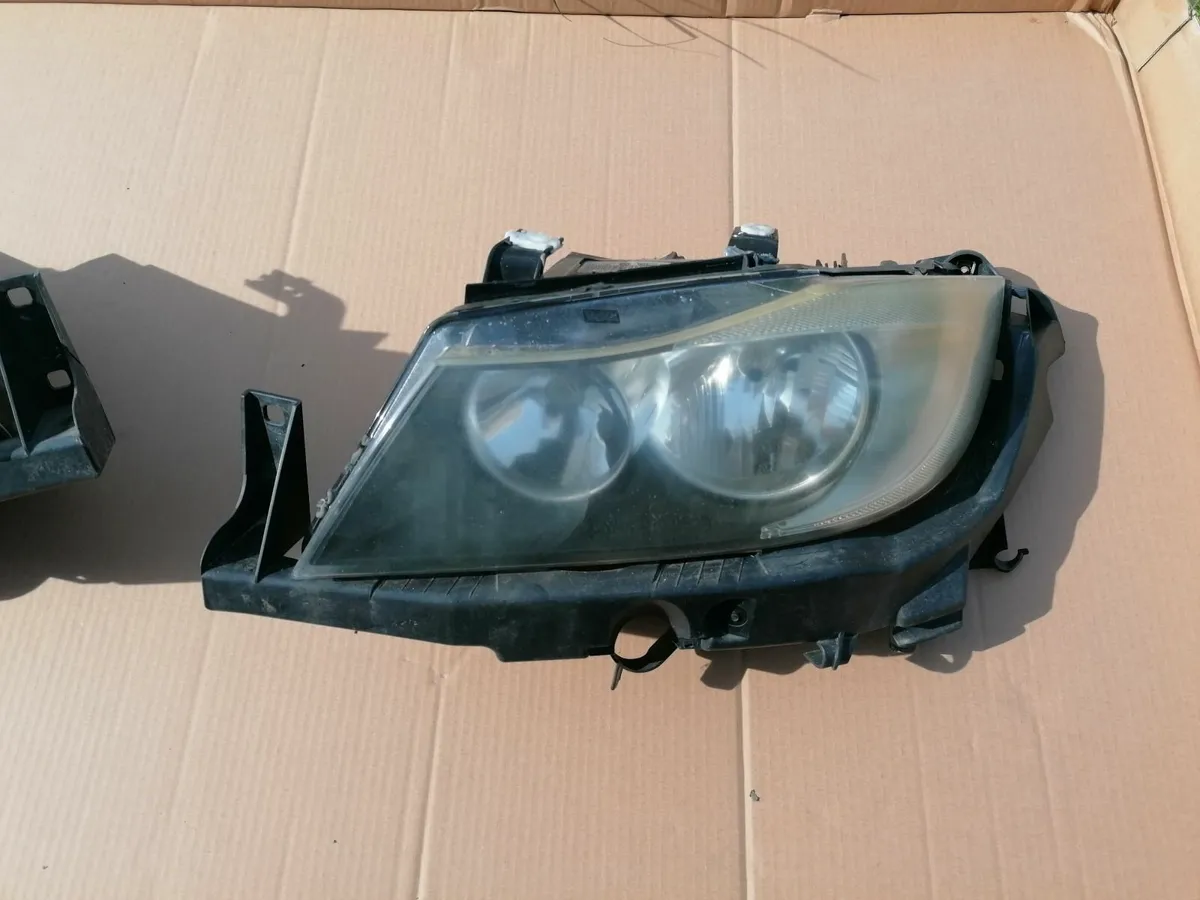Bumper, right fender, wheel arch, lights, bmw e90 - Image 4