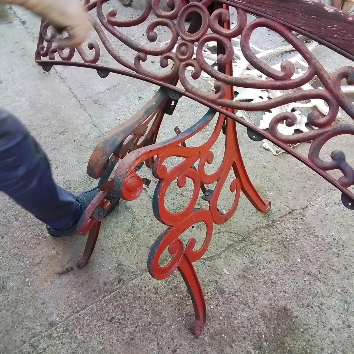 GARDEN BENCH ENDS - Image 1