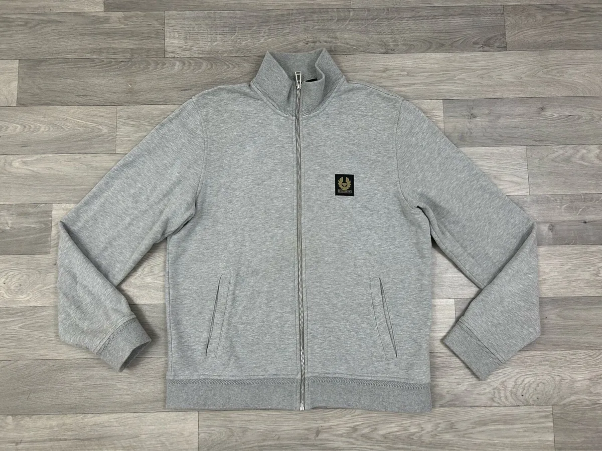 Belstaff Cotton Track Bomber Jacket Mens Medium - Image 1