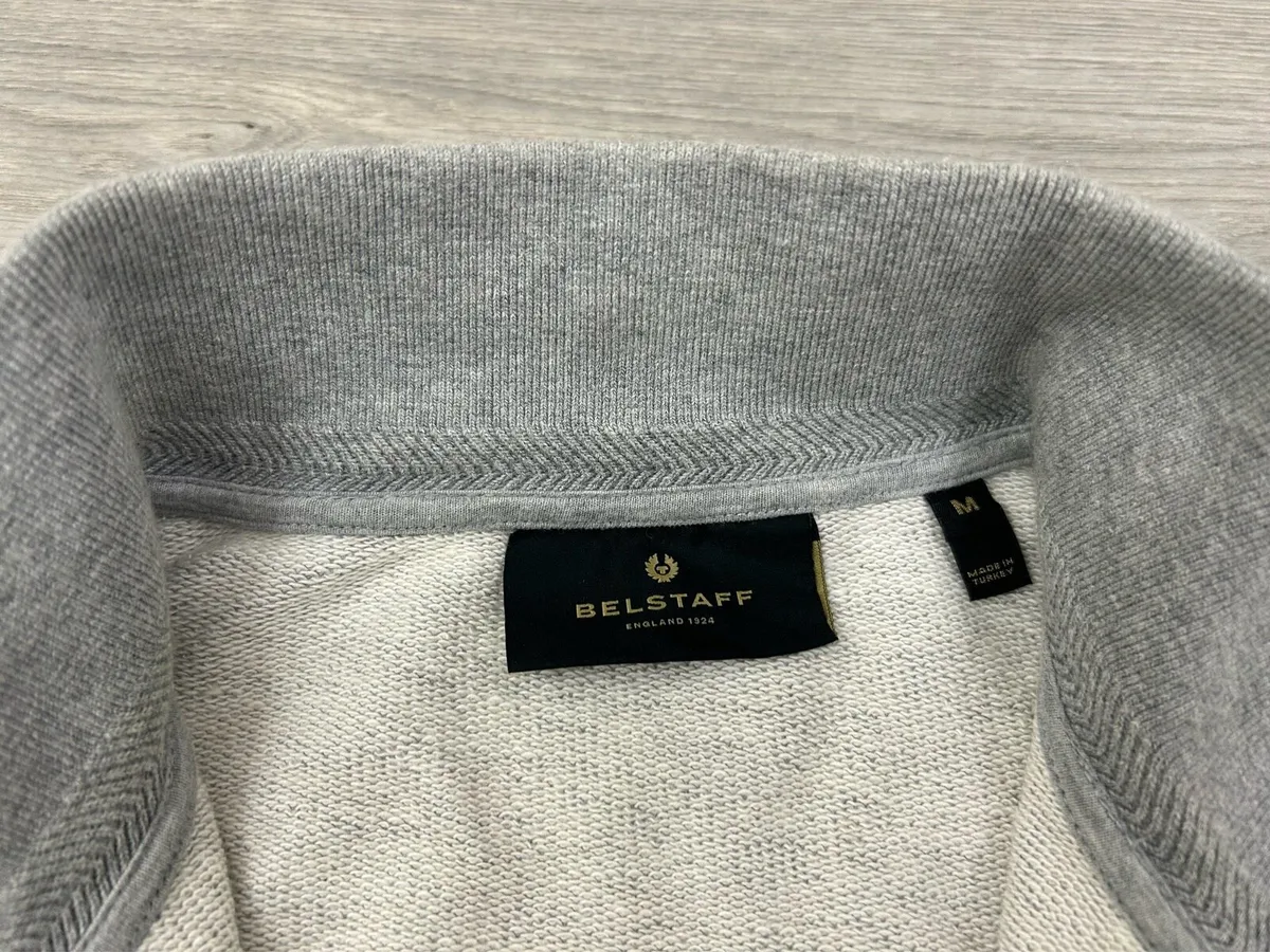 Belstaff Cotton Track Bomber Jacket Mens Medium - Image 4