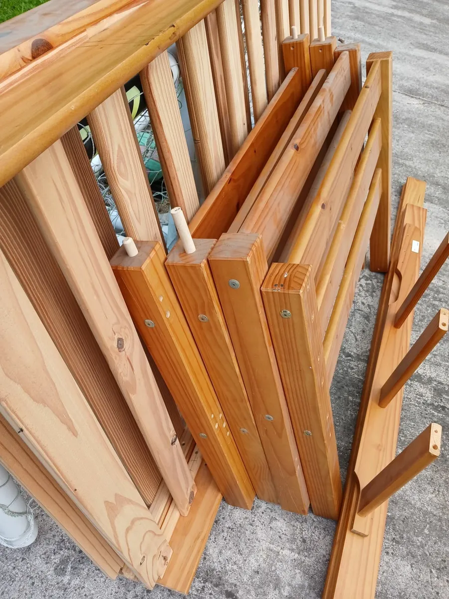 Solid pine bunk beds - Image 4
