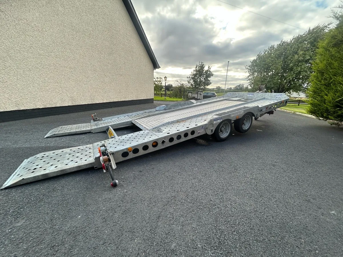 Ifor Williams ct177 car transporter - Image 1
