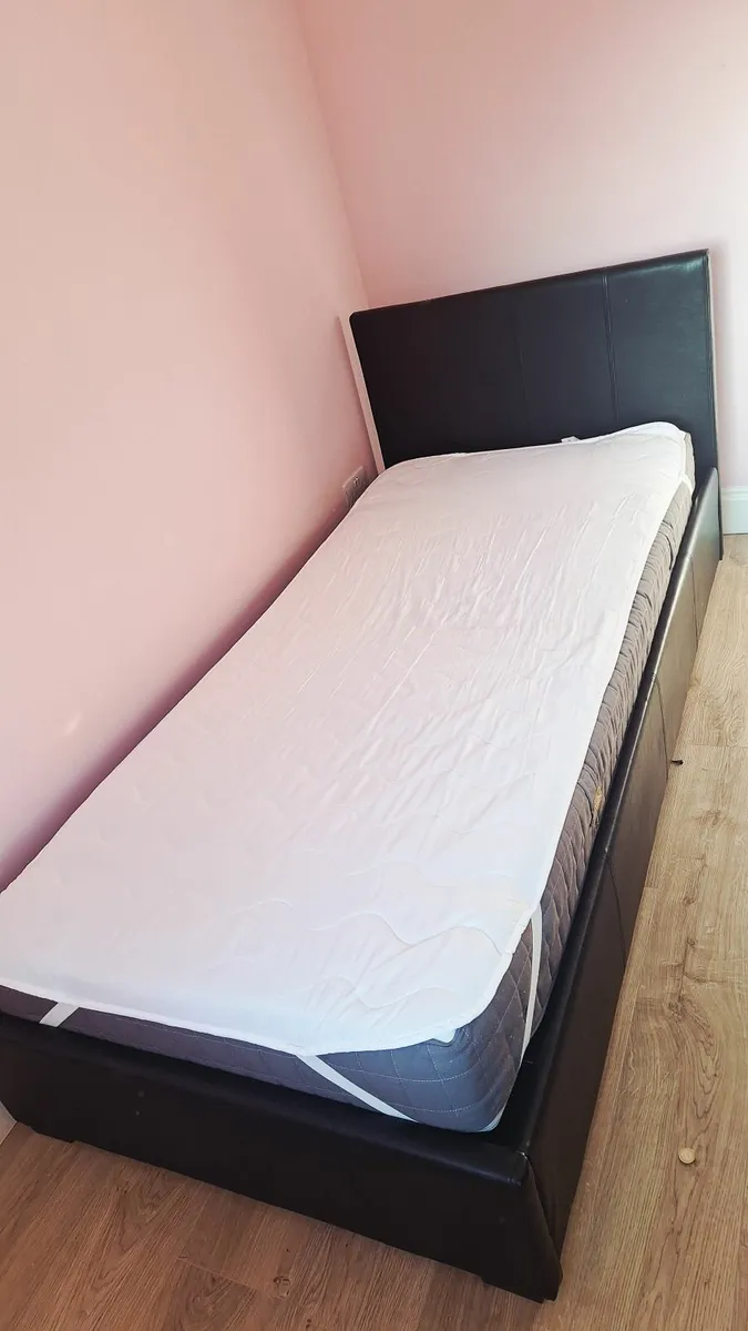 Single bed with storage - Image 1
