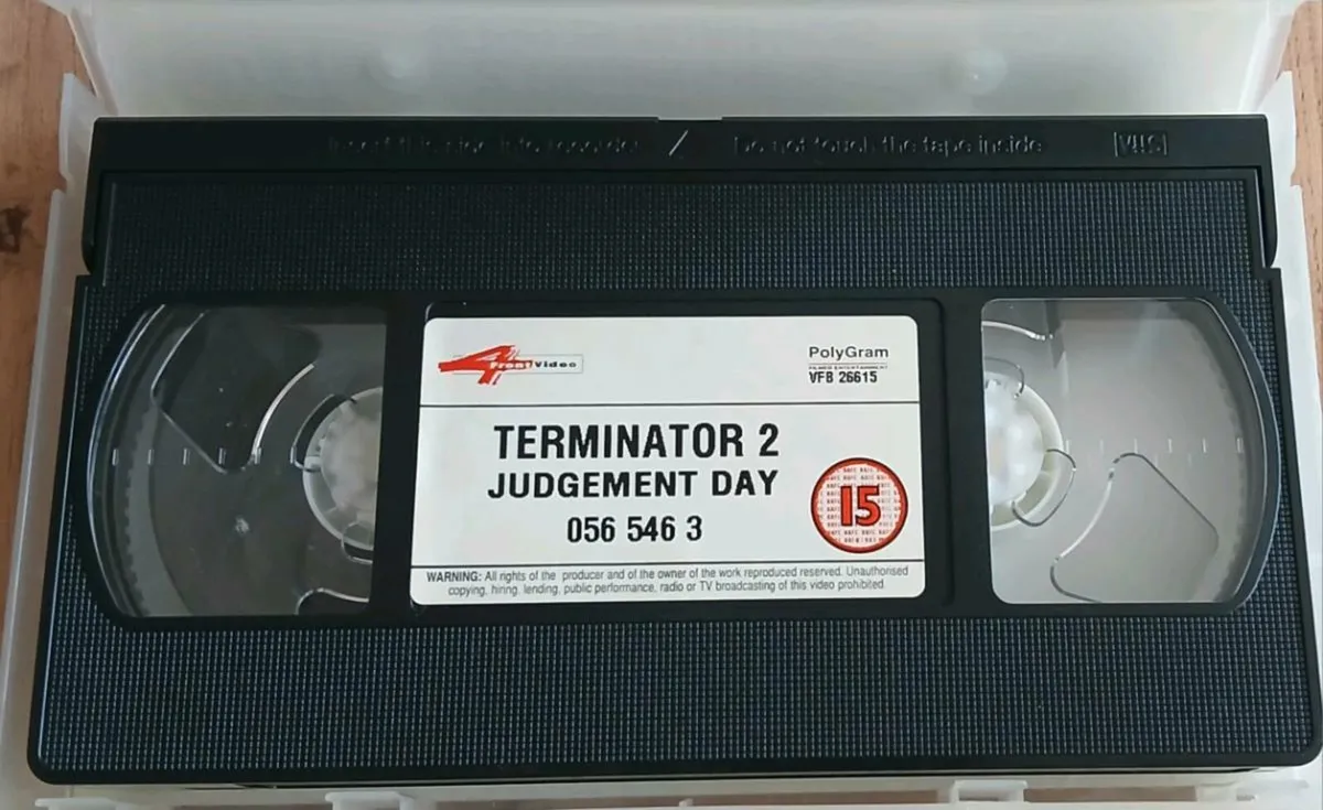 Terminator 2 Judgement Day on VHS - Image 4