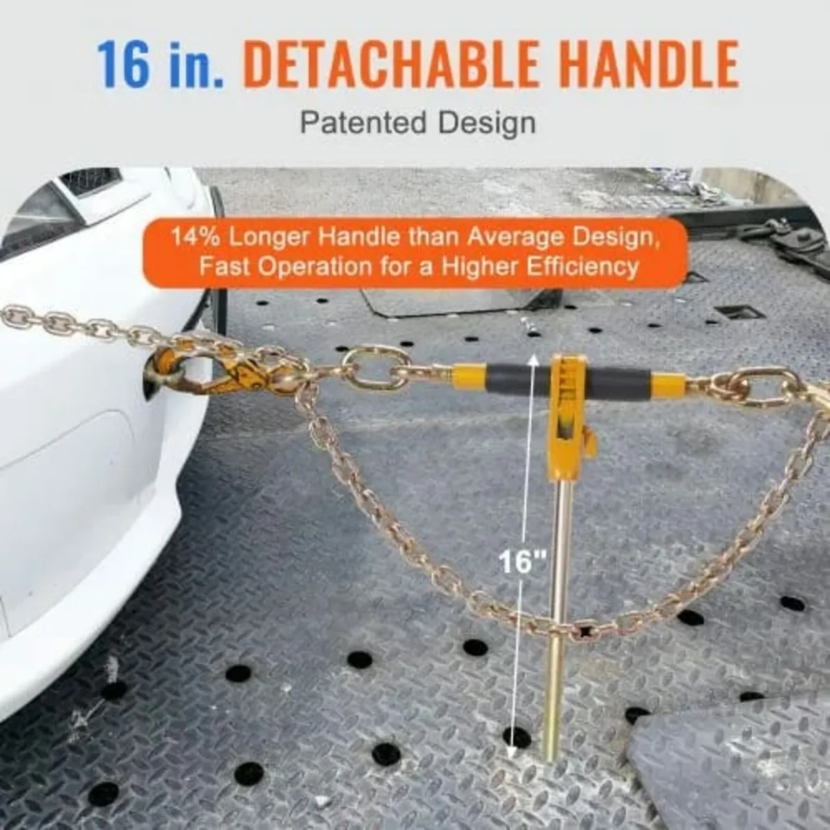 Ratchet Chain Binder 5/16"-3/8" Load Binders 7100 - Image 2
