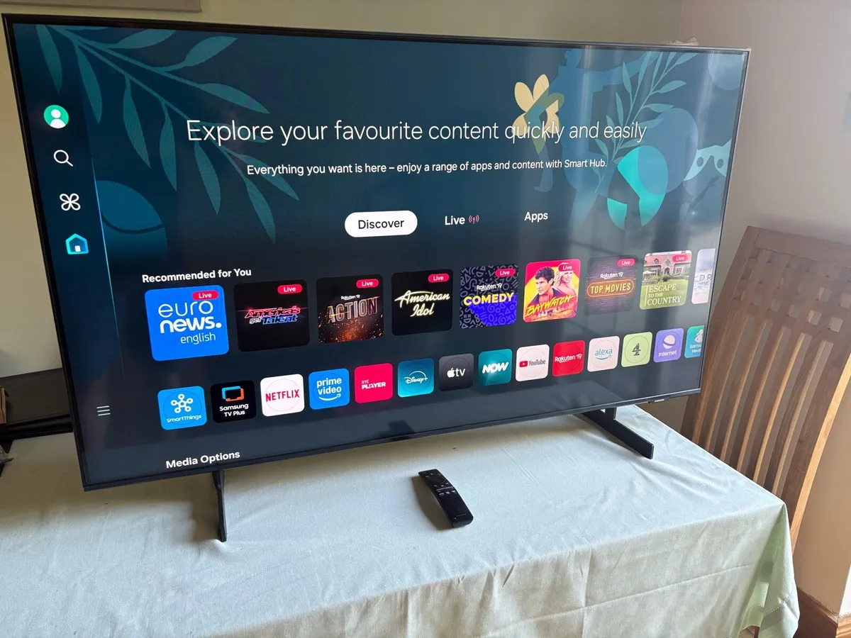 Samsung 50 Inch 4K Smart TV - Image 1