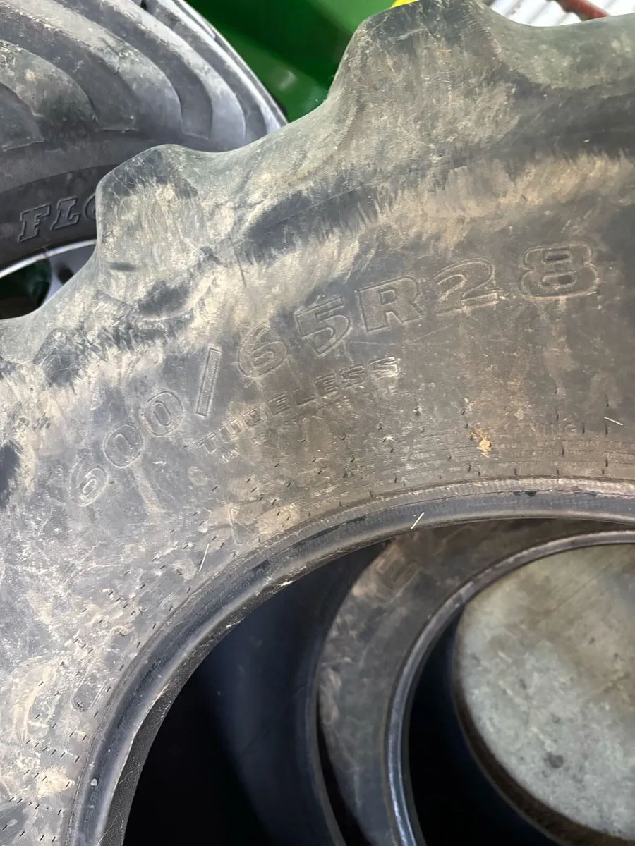 Goodyear Tyres x 2 600/65R28 - Image 4