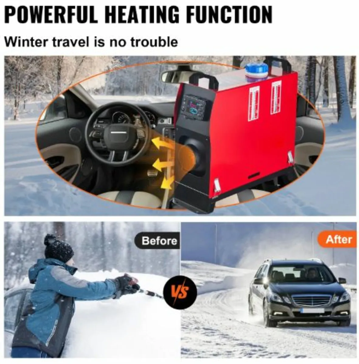 5KW Diesel Air Heater, All in One 12V Diesel - Image 3