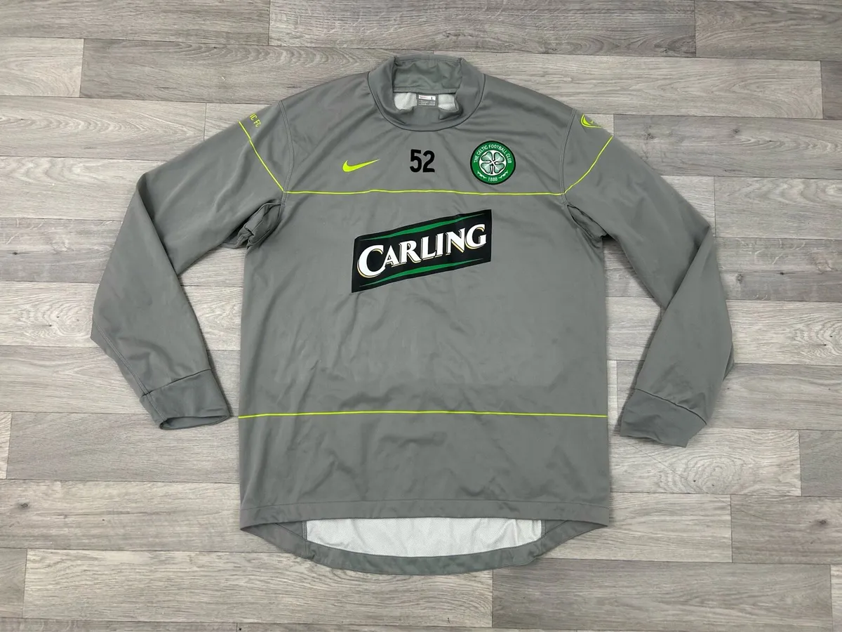 Vintage Nike Celtic Glasgow Player Issue Jersey - Image 1