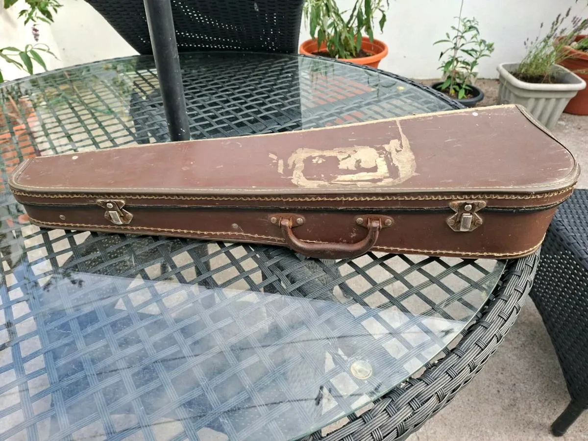 Rare 50's/60's Cheney England Violin Case - Image 2