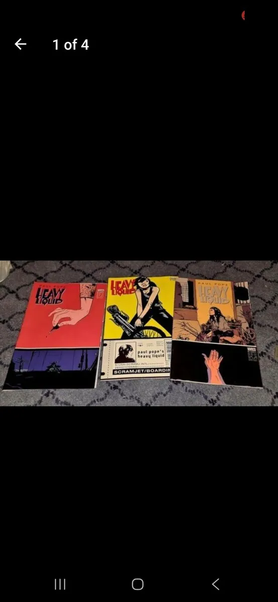 Heavy Liquid Comics x 3 by Paul Pope. - Image 1