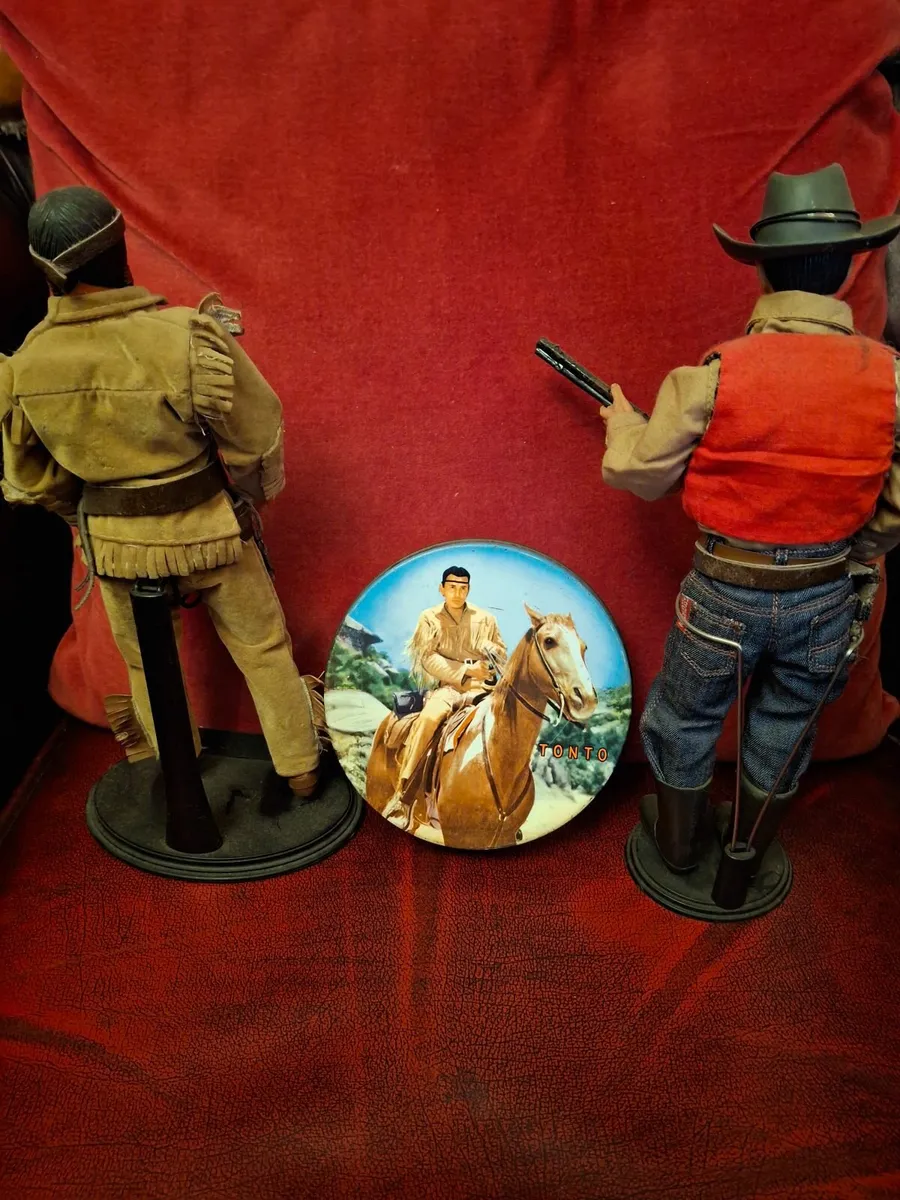 Vintage lone ranger action figures - Image 2