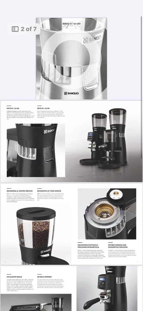 Rancilio Kyro on Demand Grinder - Image 3