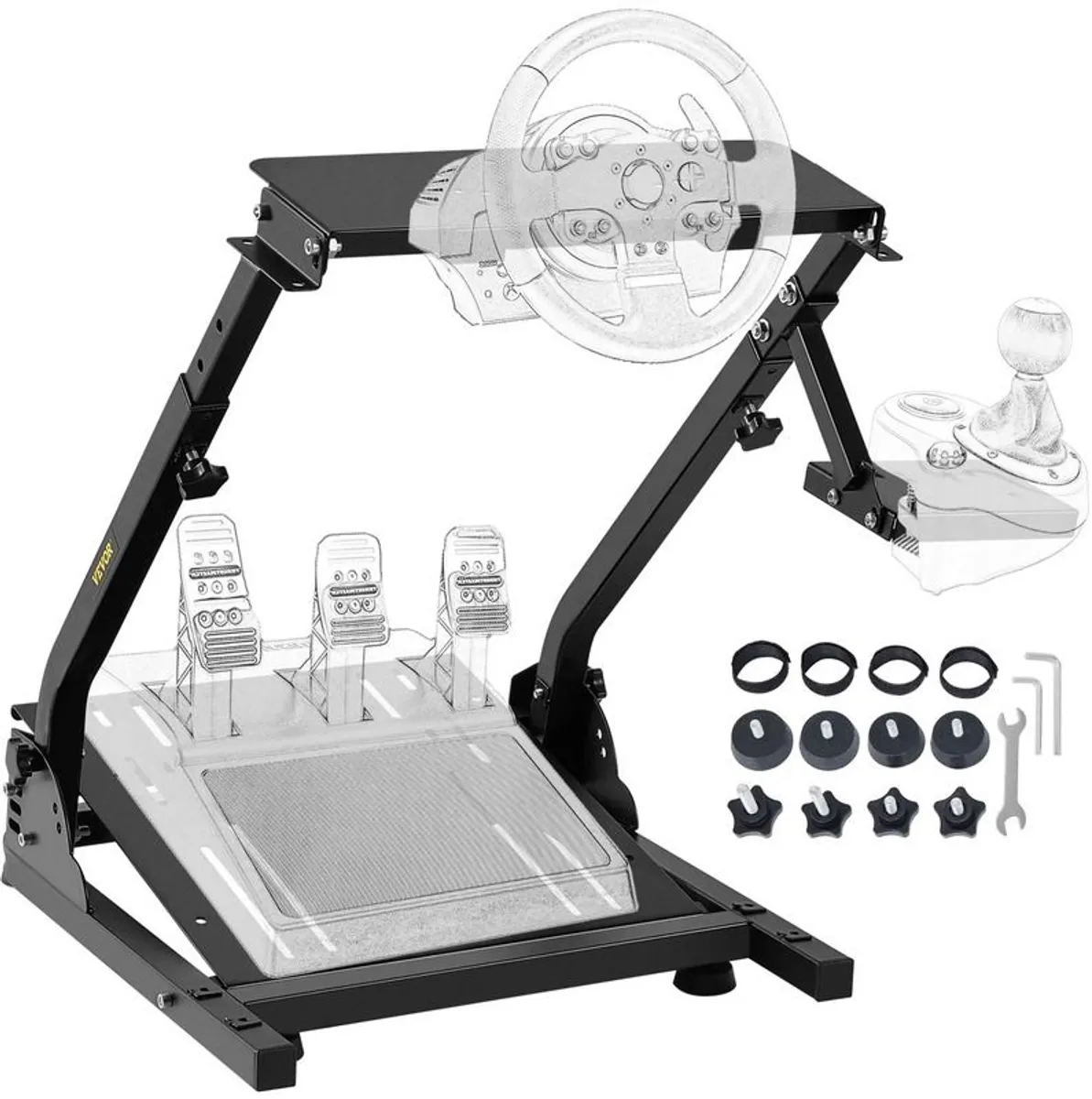 Steering Wheel Stand,G920 Racing Wheel Stand,Logitech Wheel Stand for G25 G27 G29,GT Racing Simulator Wheel Stand - Image 1
