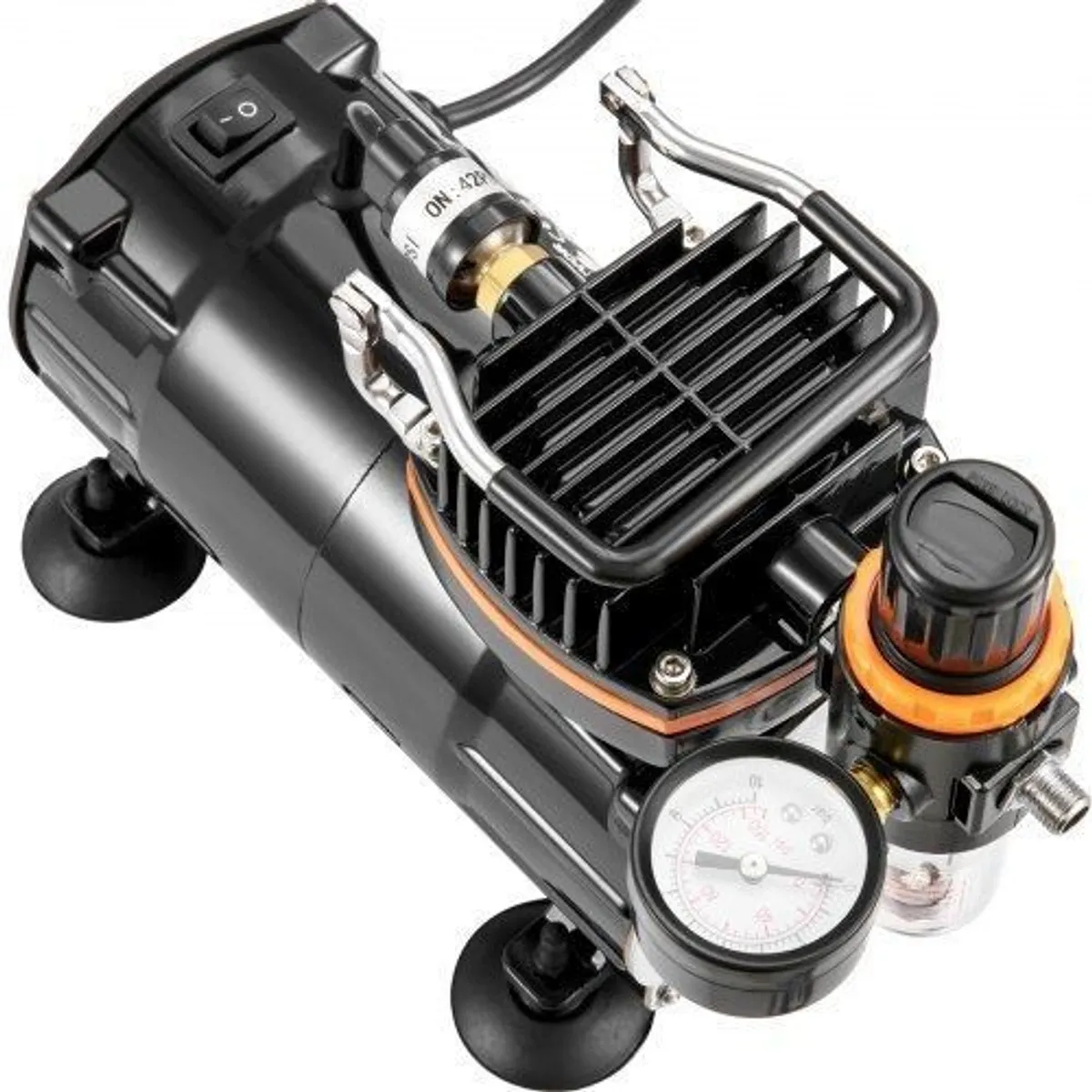 Airbrush Kit, Professional Airbrush Set with Compressor, Airbrushing System Kit with Multi-purpose Dual-action Gravity Feed Airbrushes, Art Nail - Image 1