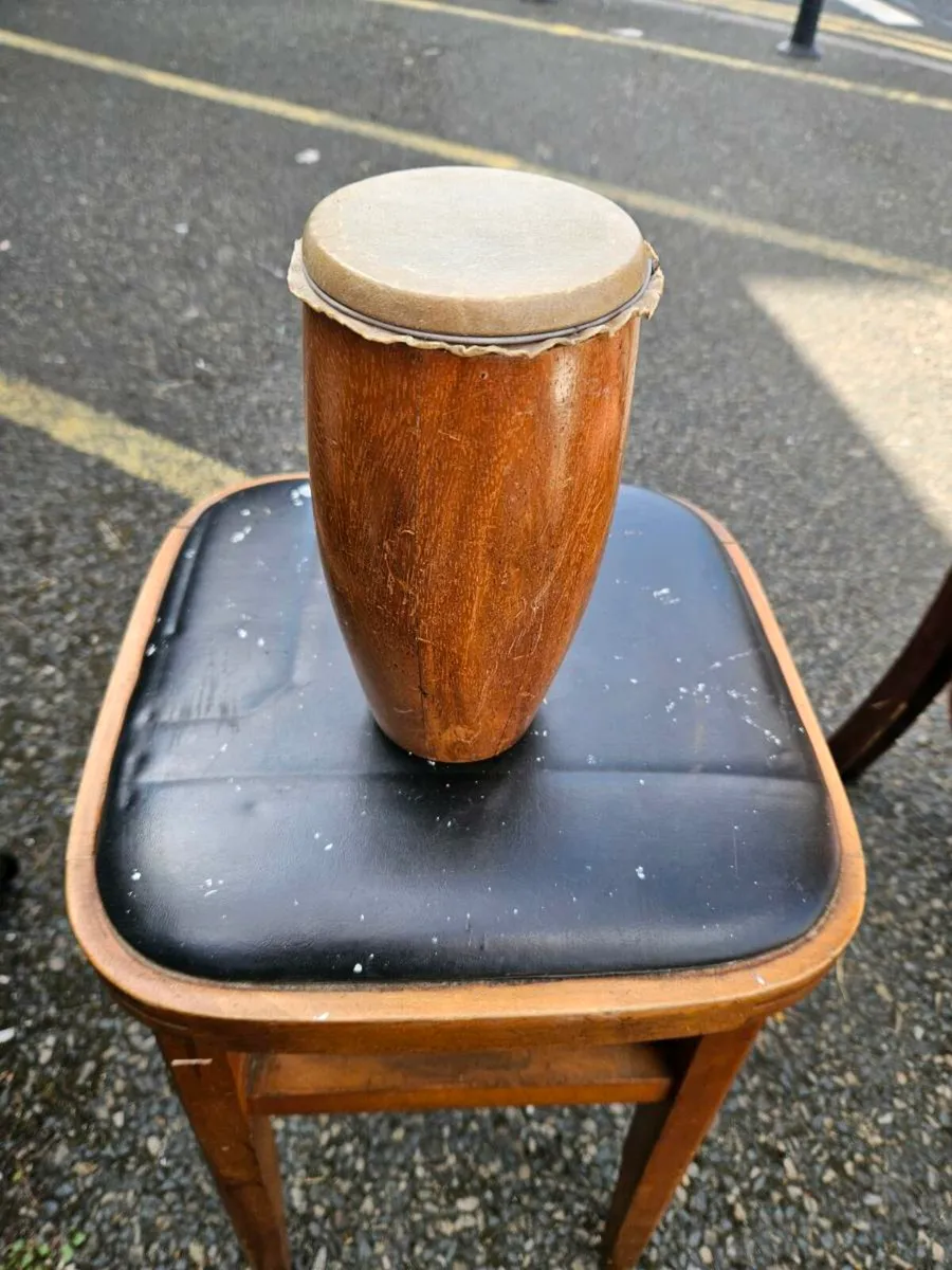 Vintage African Drum - Image 1