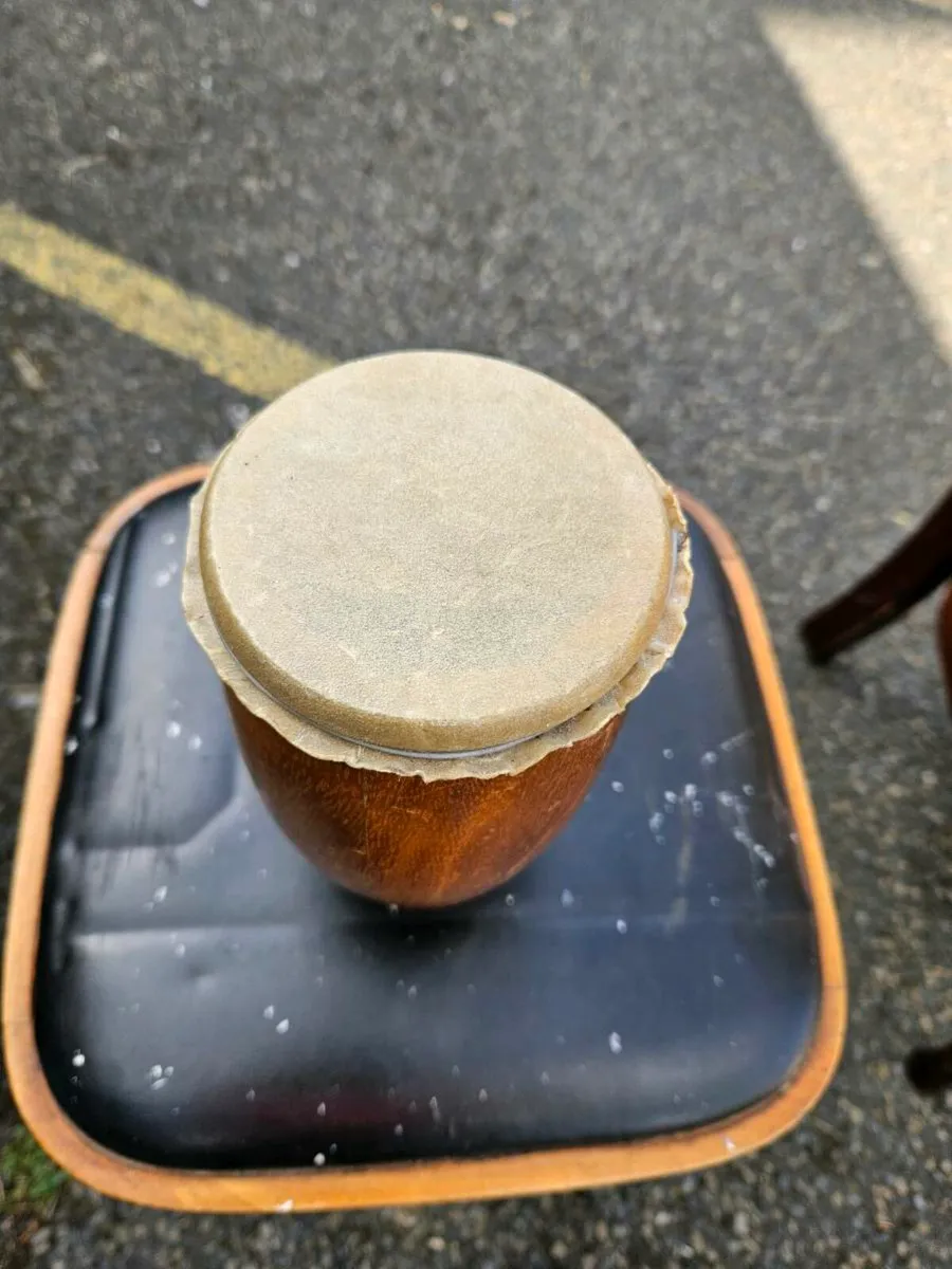 Vintage African Drum - Image 2