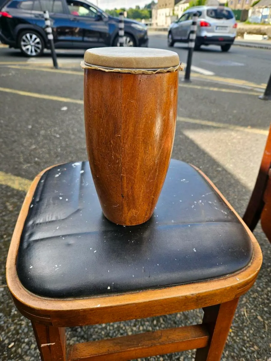 Vintage African Drum - Image 3