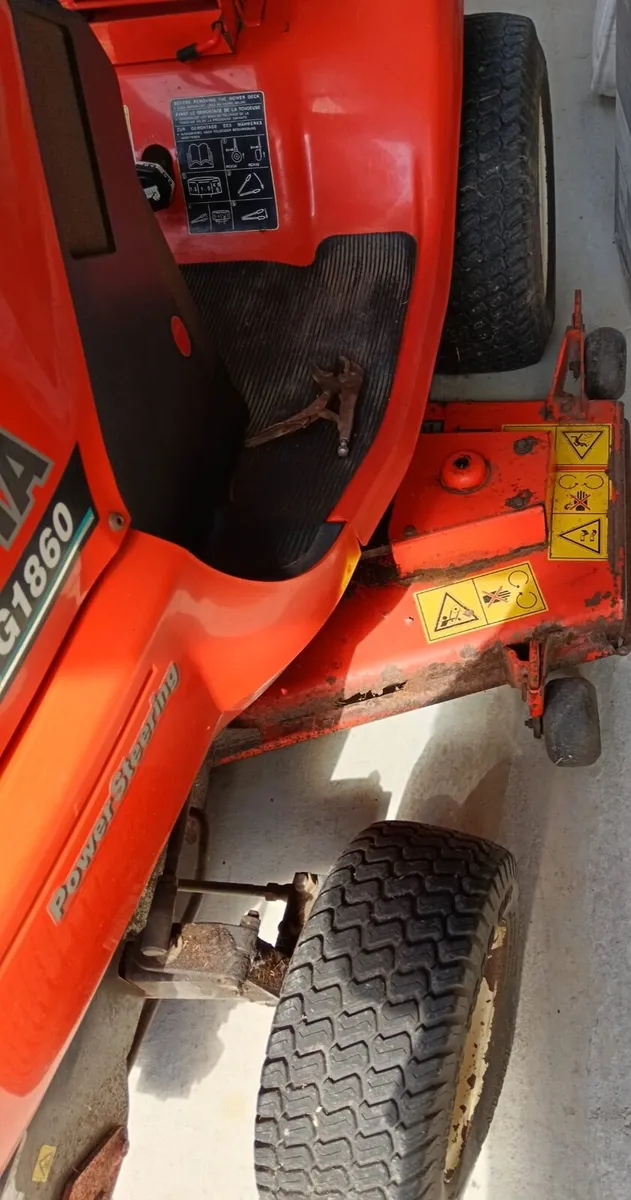 Kubota Diesel Ride on Mower TG1860 - Image 4