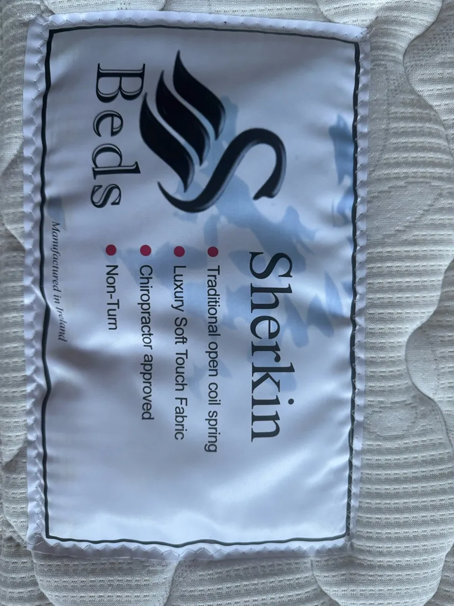 Double mattress Sherkin. As new - Image 3