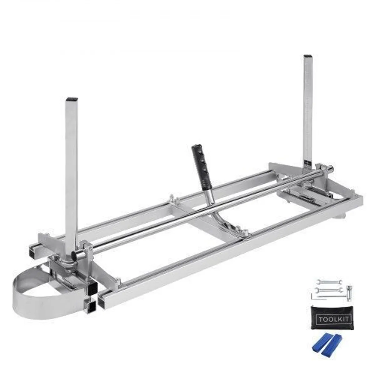 Portable Sawmill 14"-36" Guide Bar Galvanized Steel Chainsaw Planking 0.2"-11.81" Thickness, - Image 1