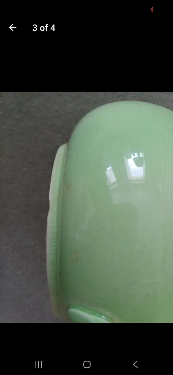 Royal Wilon Green China Chamber Pot - Image 3