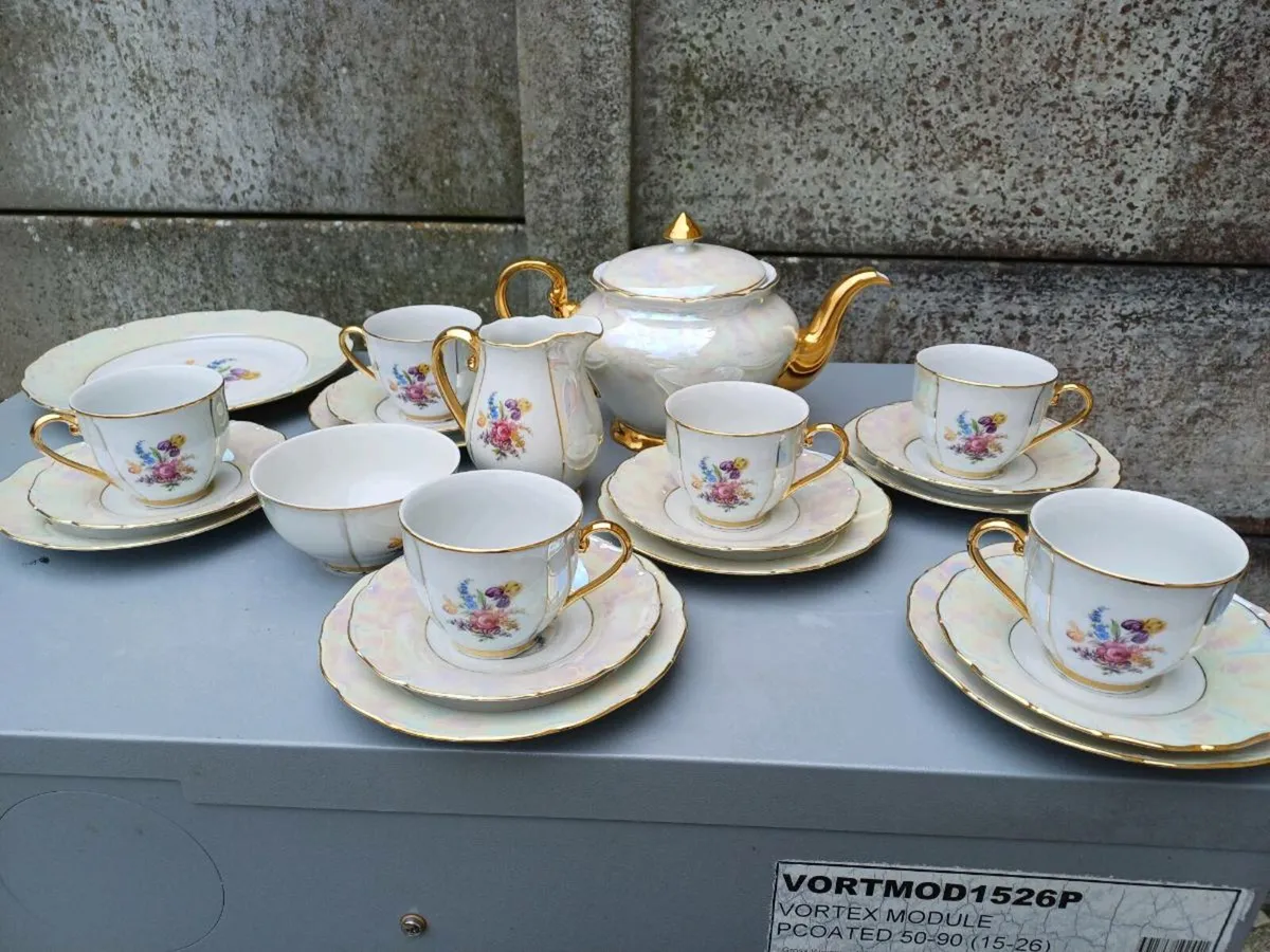 Vintage Pearl Lustre Ware Teaset - Image 1