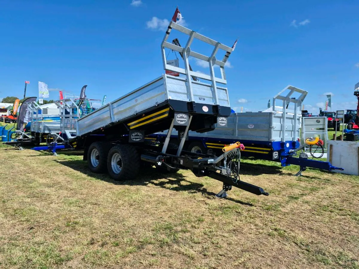 19 ft /24 ft bale trailer - Image 1
