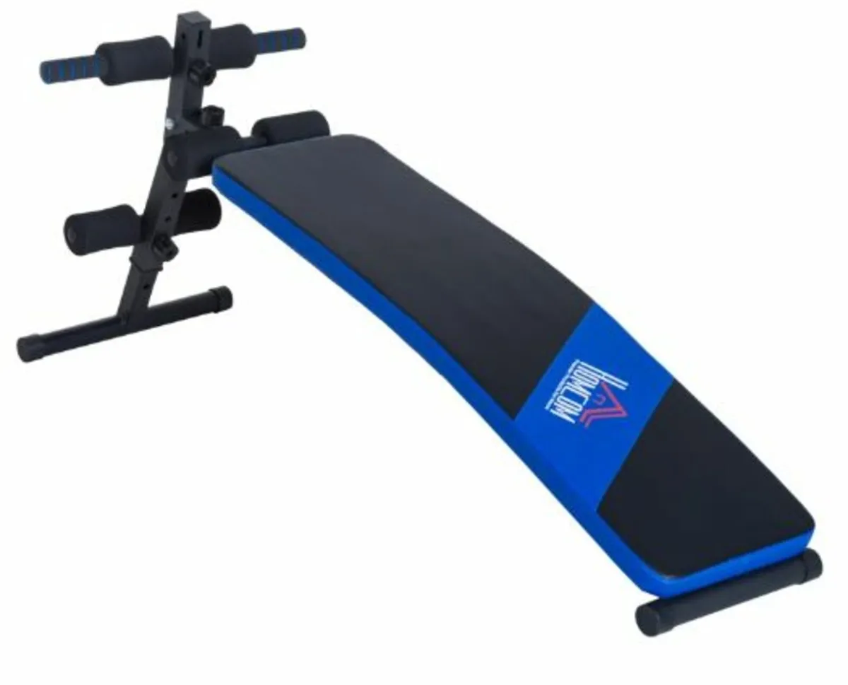 Sit Up Bench, Decline Abdominal Ab Crunch Home - Image 1