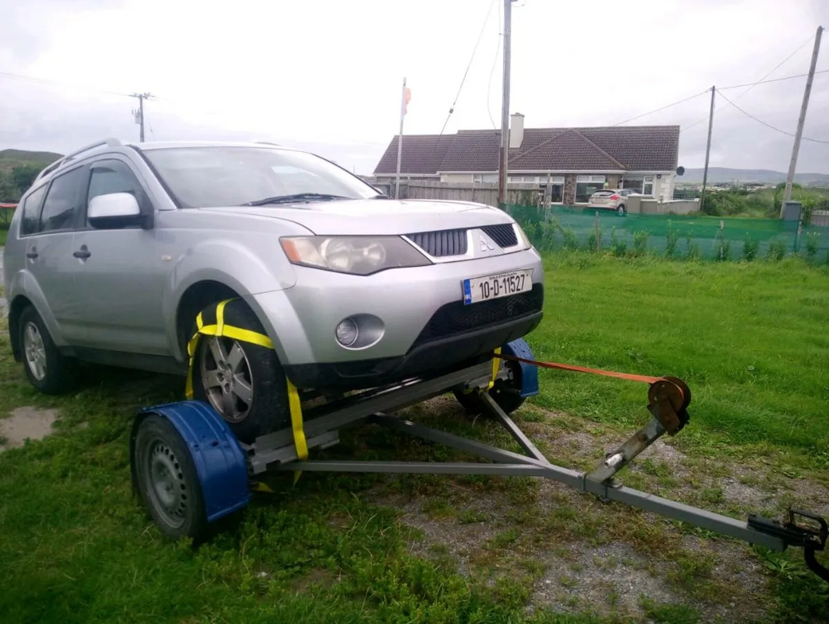 Tow dolly car and van recovery transporter - Image 1