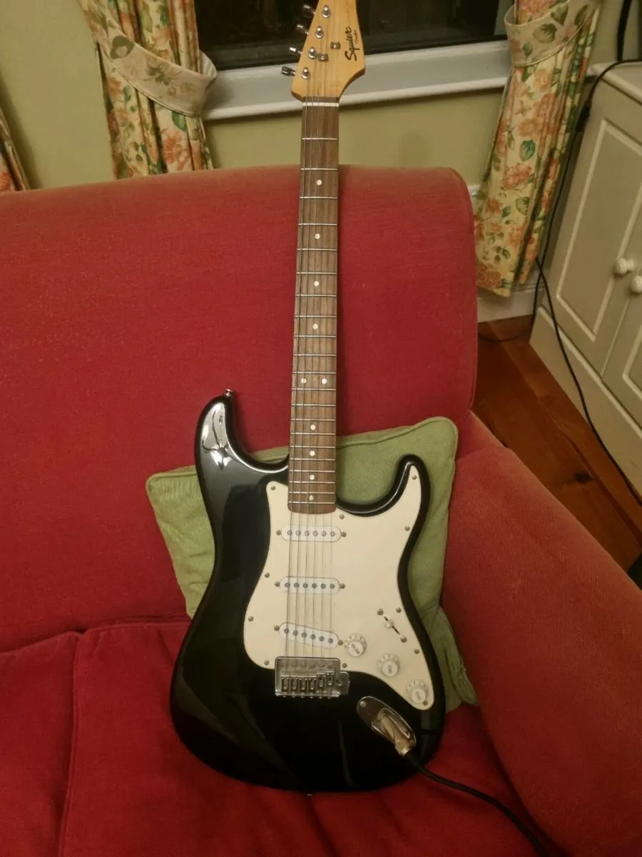 Fender Squire Electric Guitar - Image 1