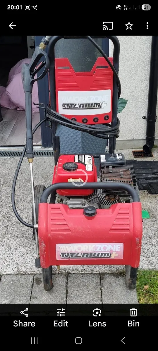 Petrol power washer - Image 2