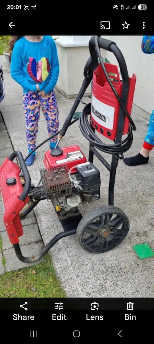 Petrol power washer - Image 3